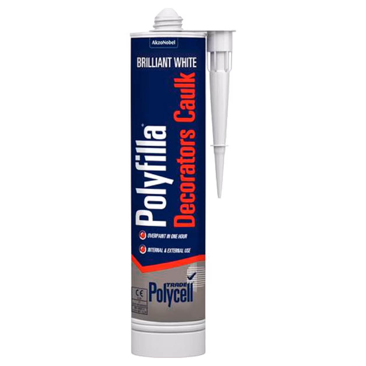  Designed for internal and external use in areas subject to movement. Leaves a smooth finish suitable for sealing cracks between skirting boards and walls. Use with a skeleton gun. 