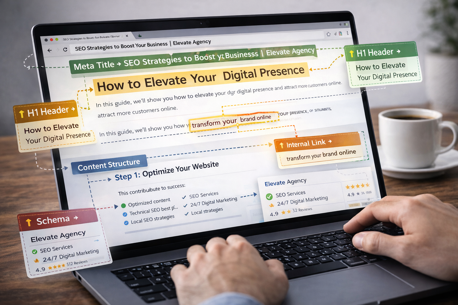 futuristic classroom setting