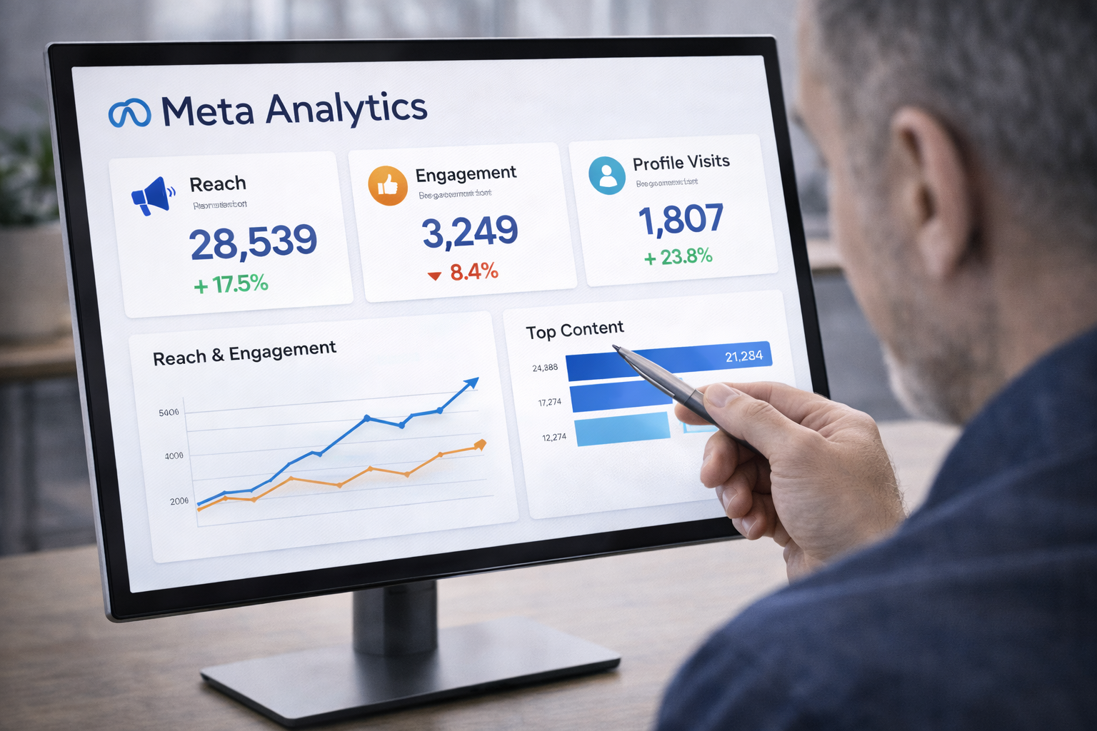 futuristic classroom setting