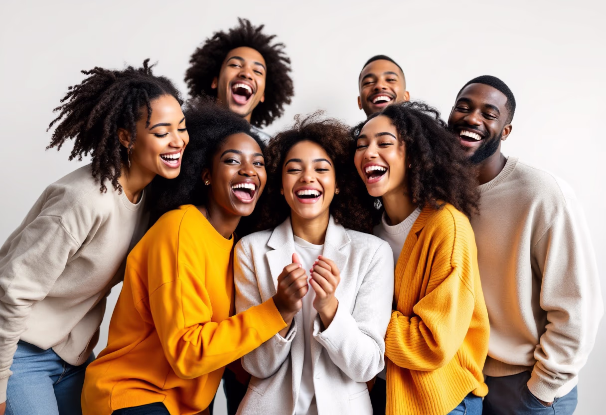 image of team celebrating an award win