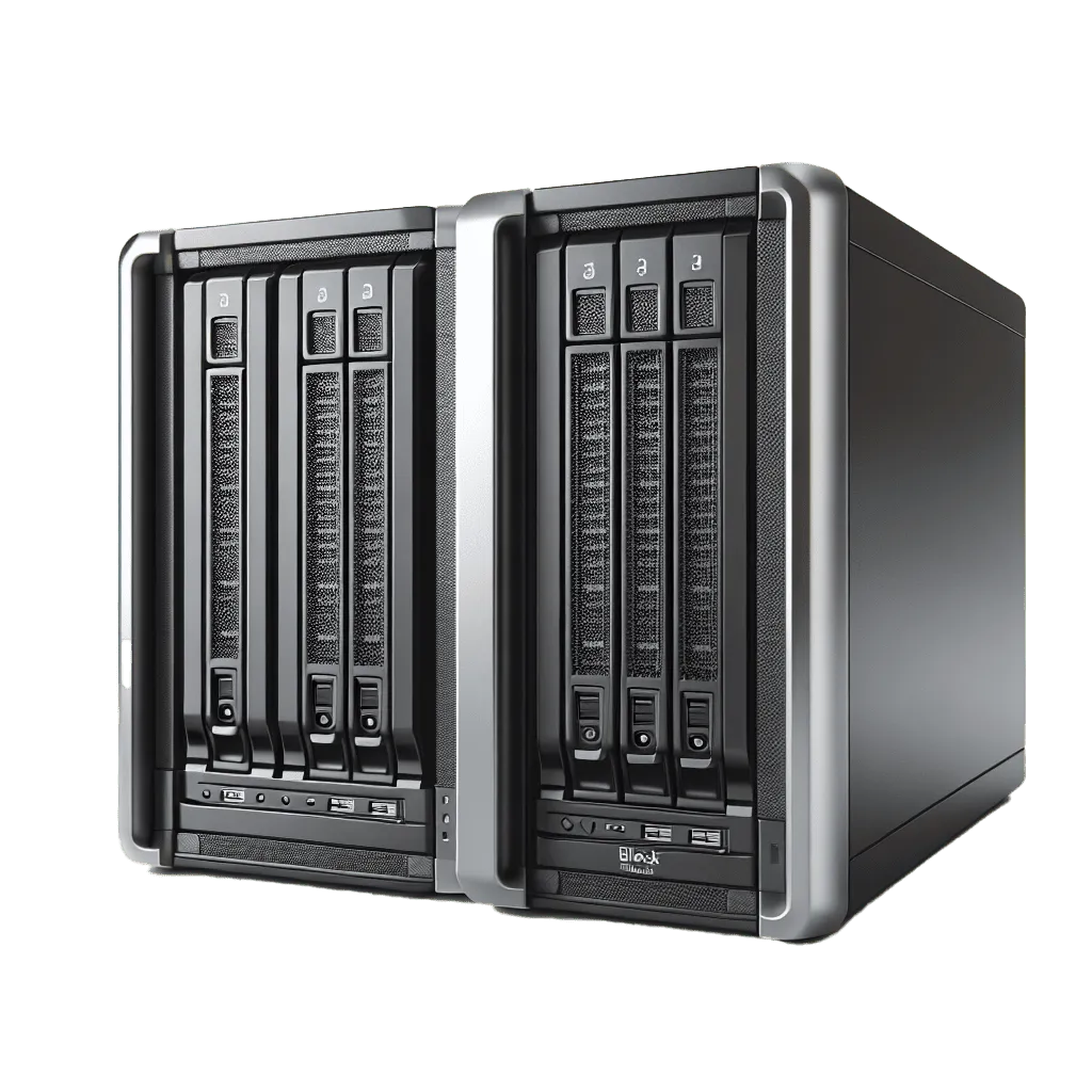 NAS and block appliances showcasing advanced storage solutions for enterprise data management.