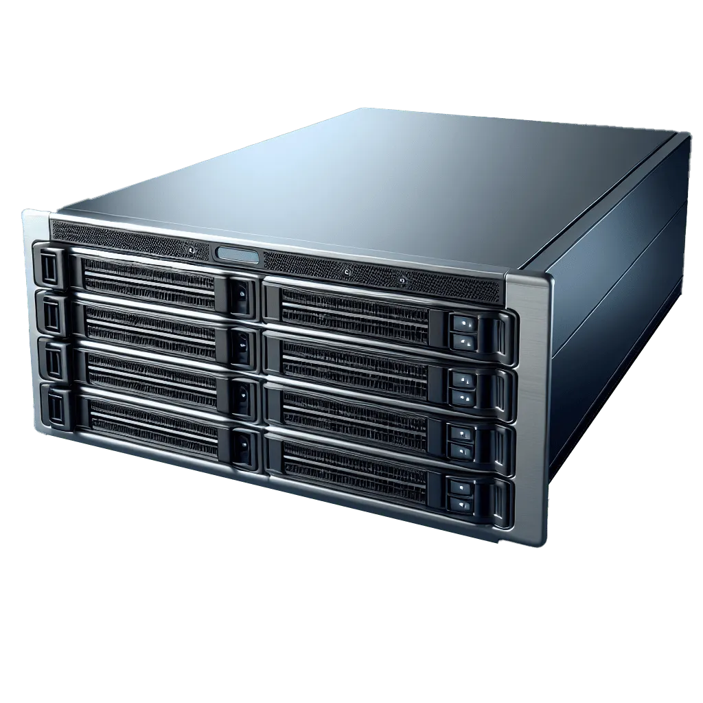 General server showcasing robust design and enterprise features for optimal performance in data centers.