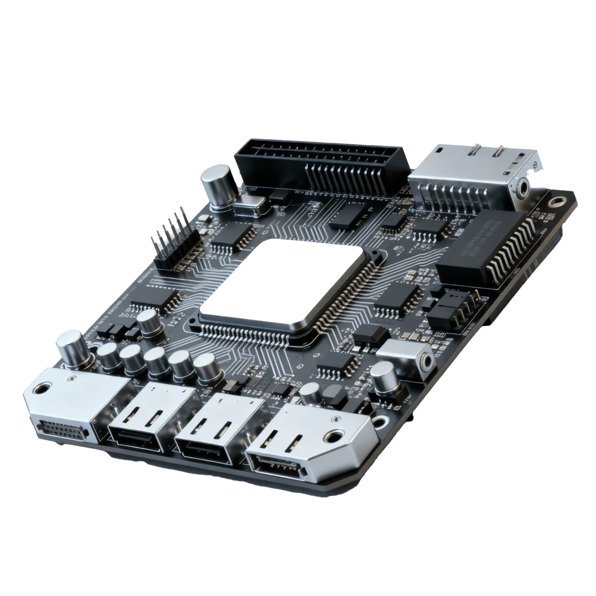 High-performance CPU processor designed for enterprise computing, showcasing advanced technology for improved processing speed and efficiency.