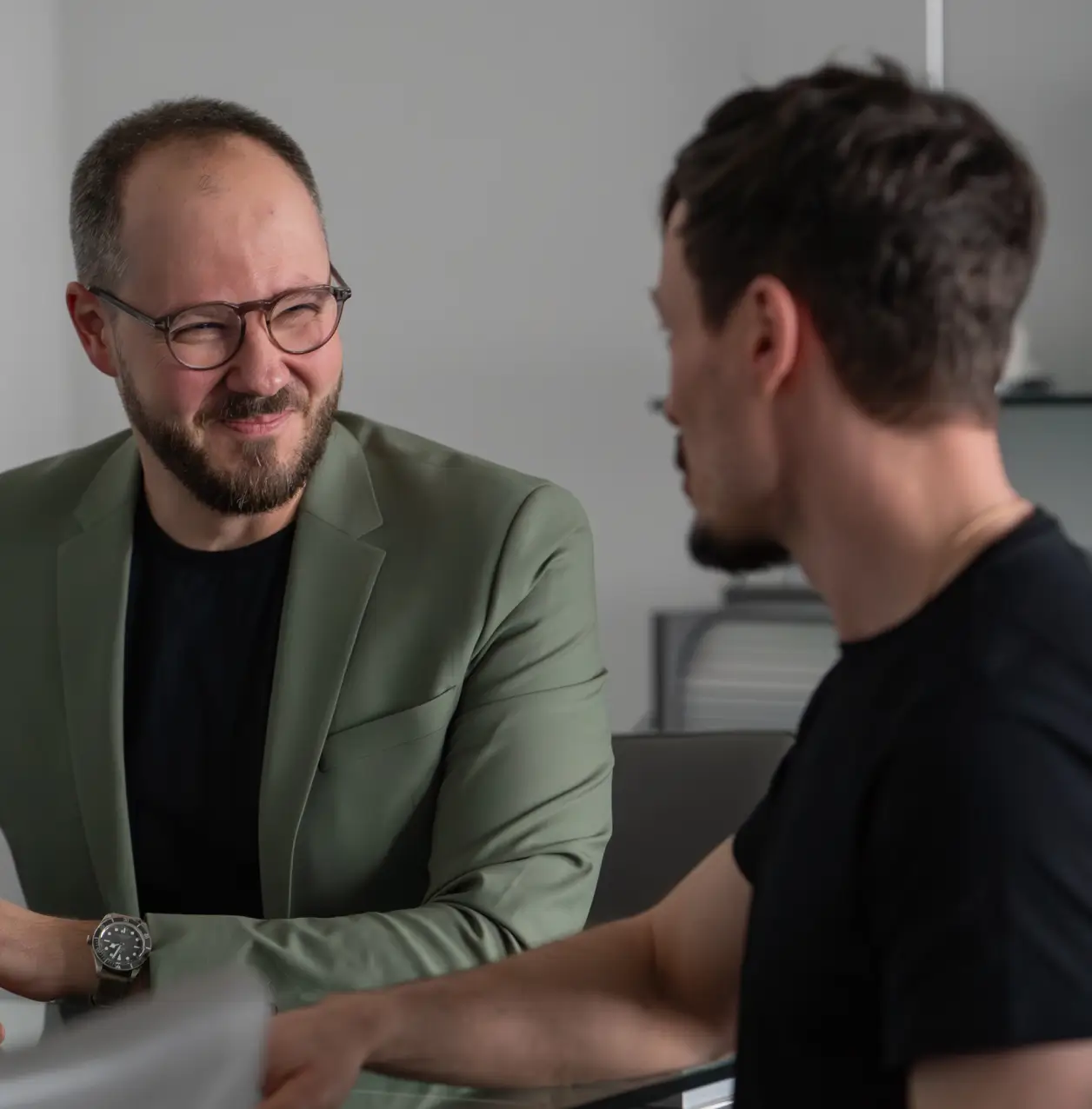 LEXCHANGE Gründer und IT Rechtsanwälte im Meeting