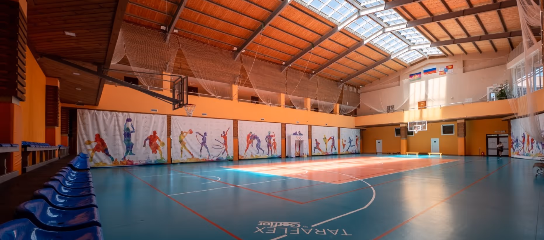 Спортивный зал для тренировочных сборов