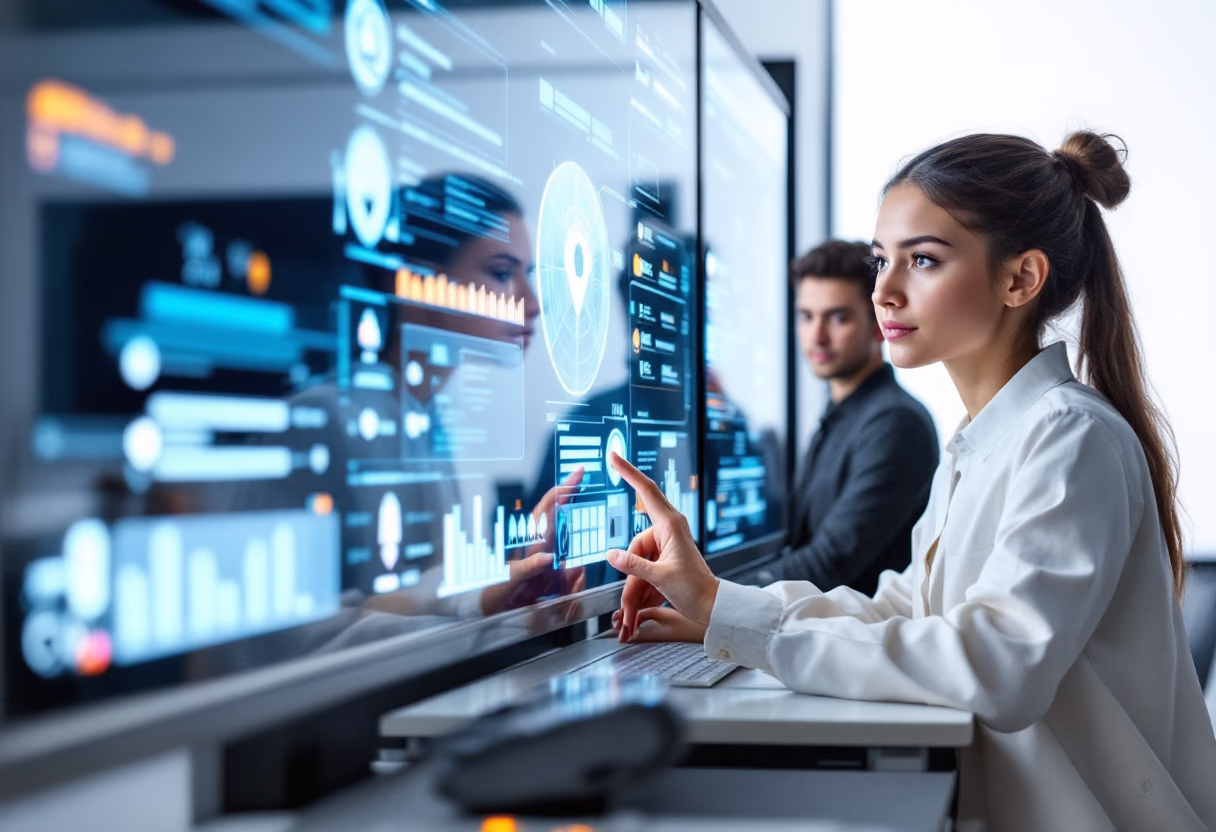 futuristic classroom technology