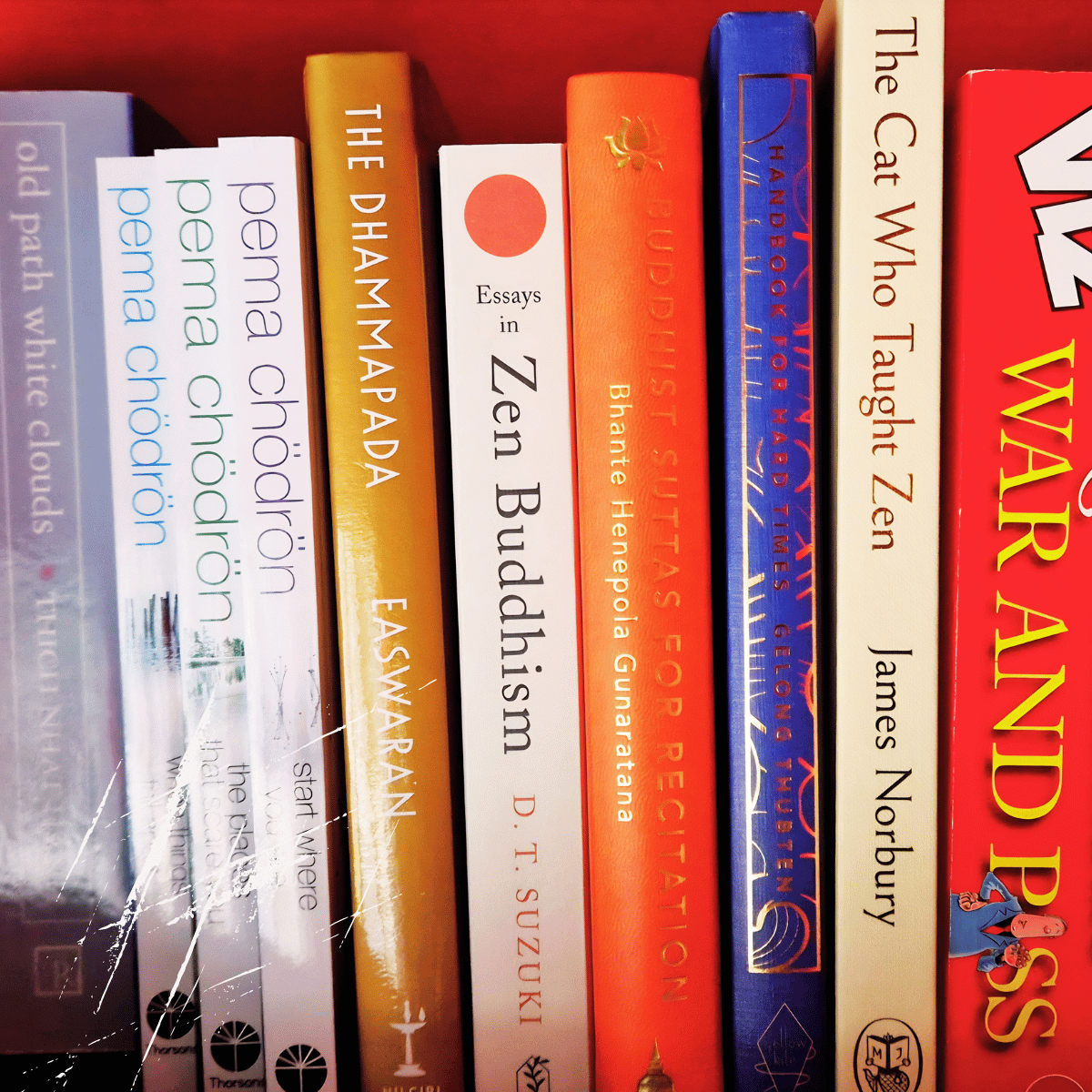 A slice of Jon Crowder's bookshelf