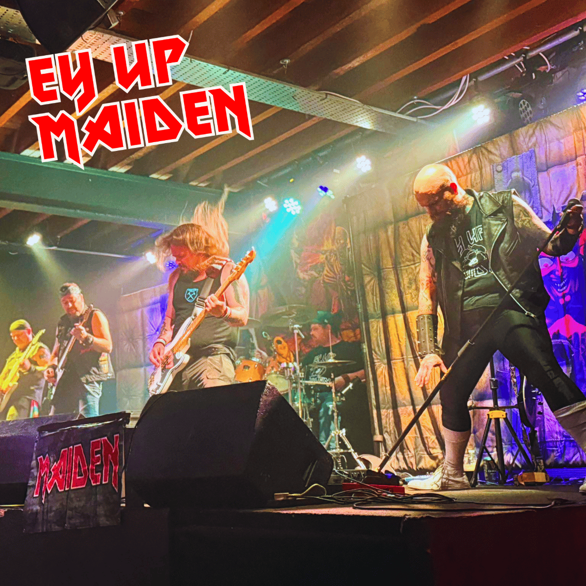 Jon Crowder performing live on stage