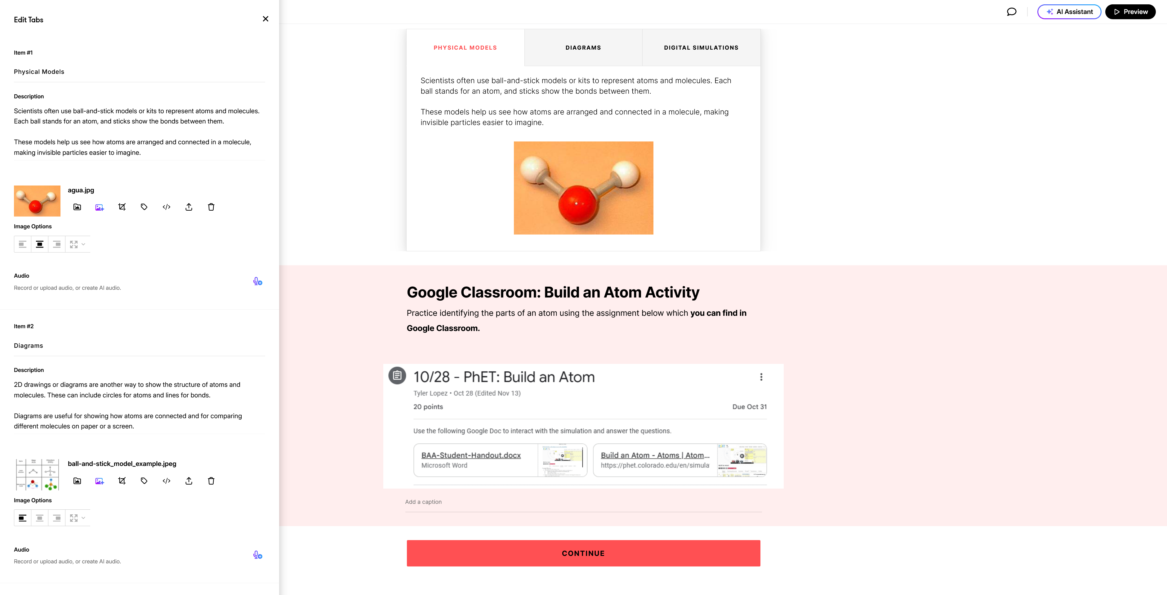 image of science experiment