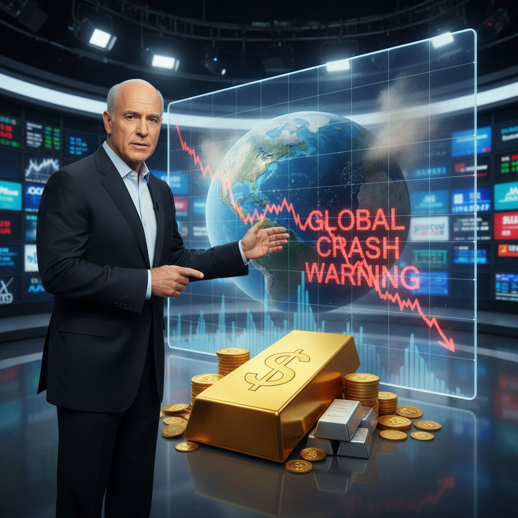 Robert Kiyosaki, author of Rich Dad Poor Dad, talks about economic downturns and safe investments like silver and crypto.