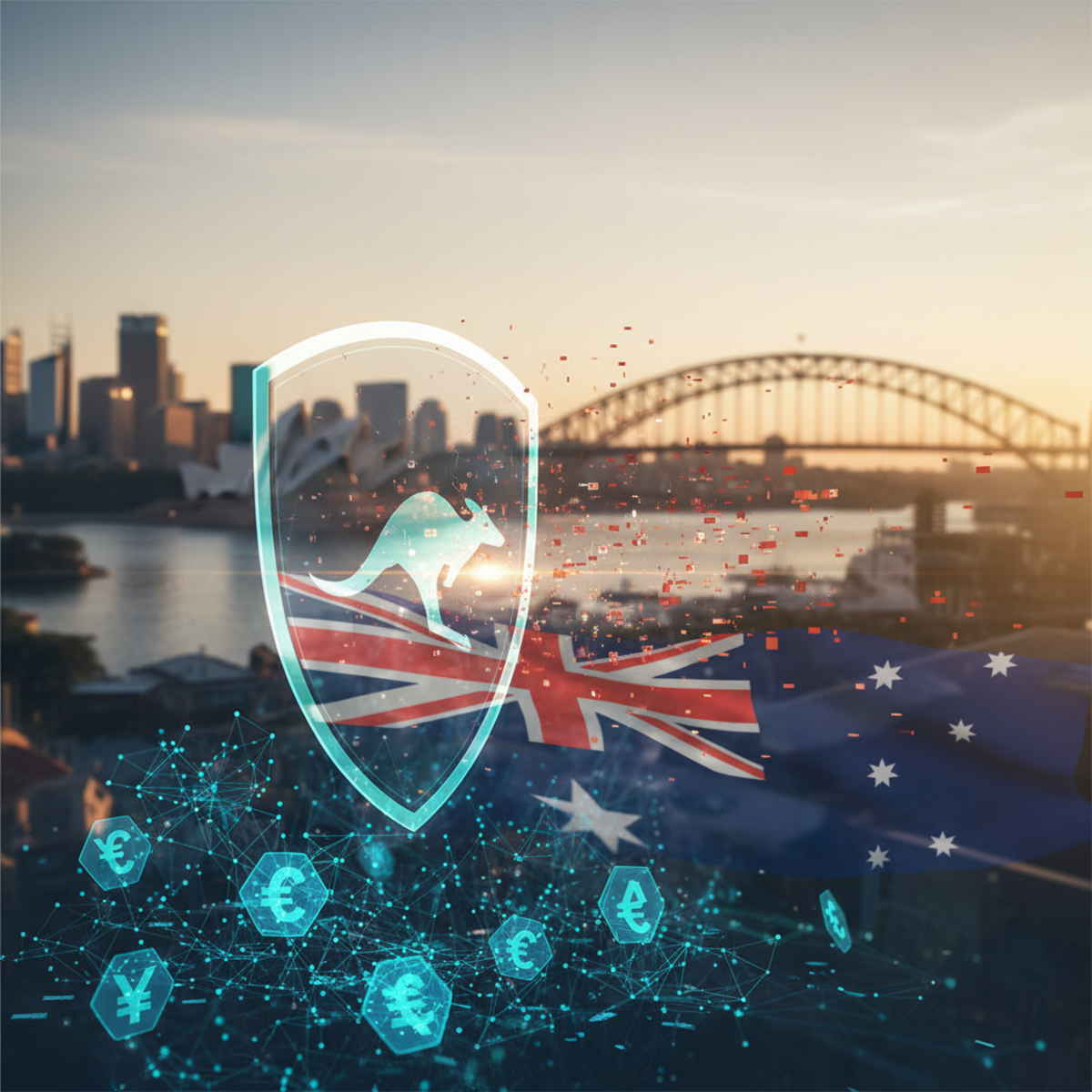 The Australian Parliament House building in Canberra under a clear blue sky, representing the new crypto regulation bill.