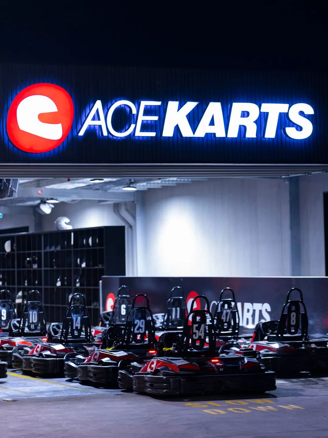 Video thumbnail showing what to expect at the go-karting venue