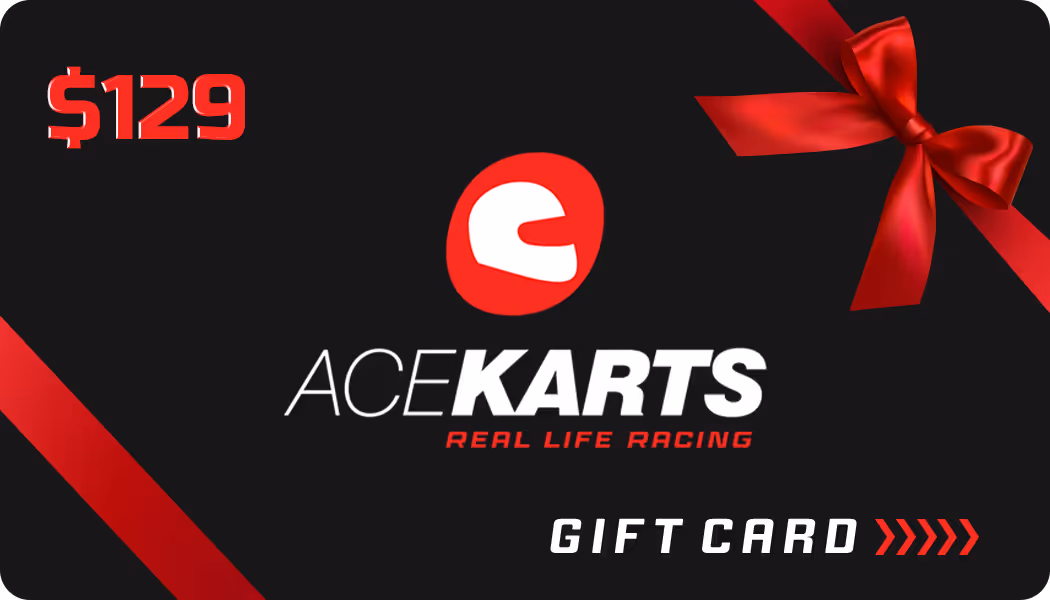AceKarts gift card valued at $129