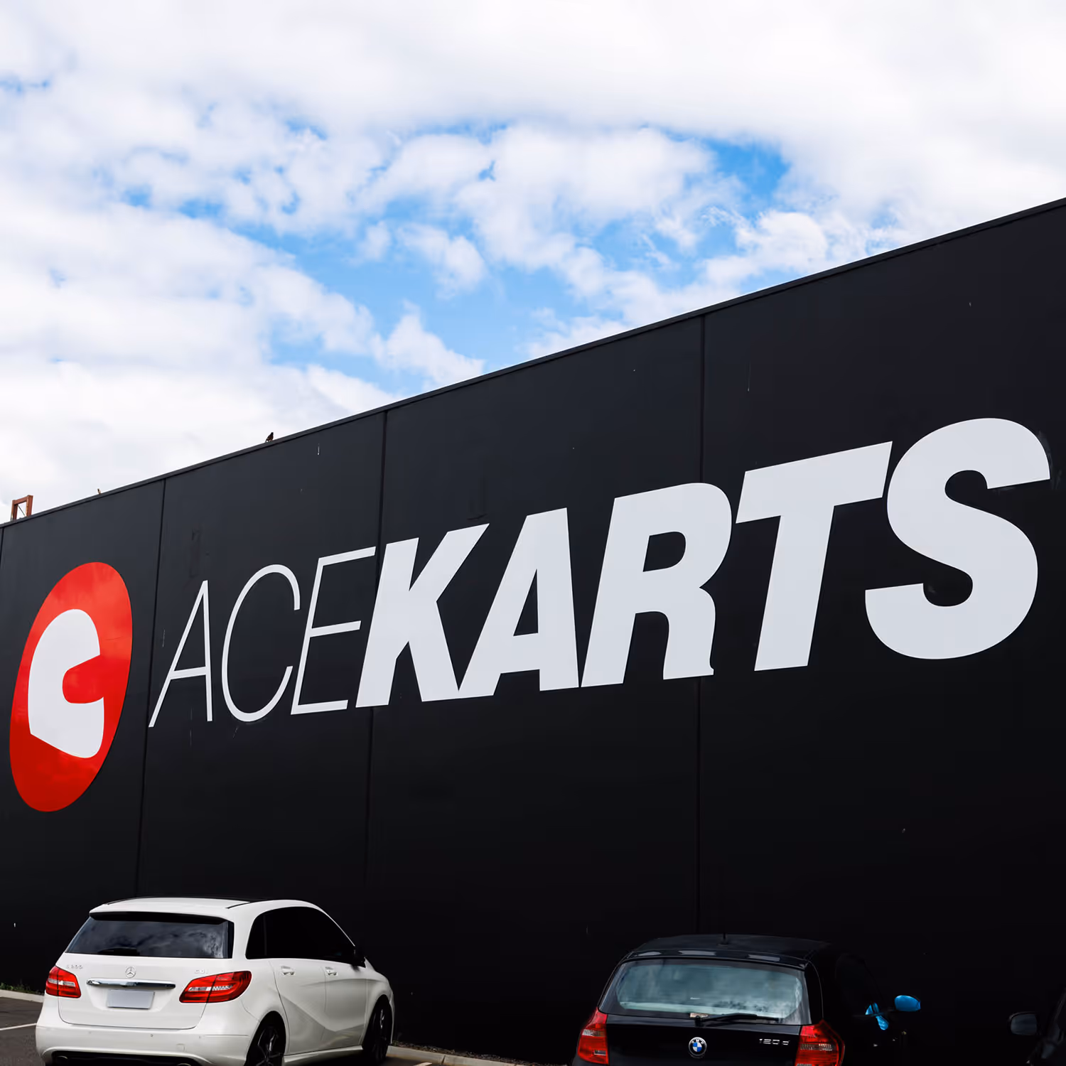 Ace Karts track and pit area.