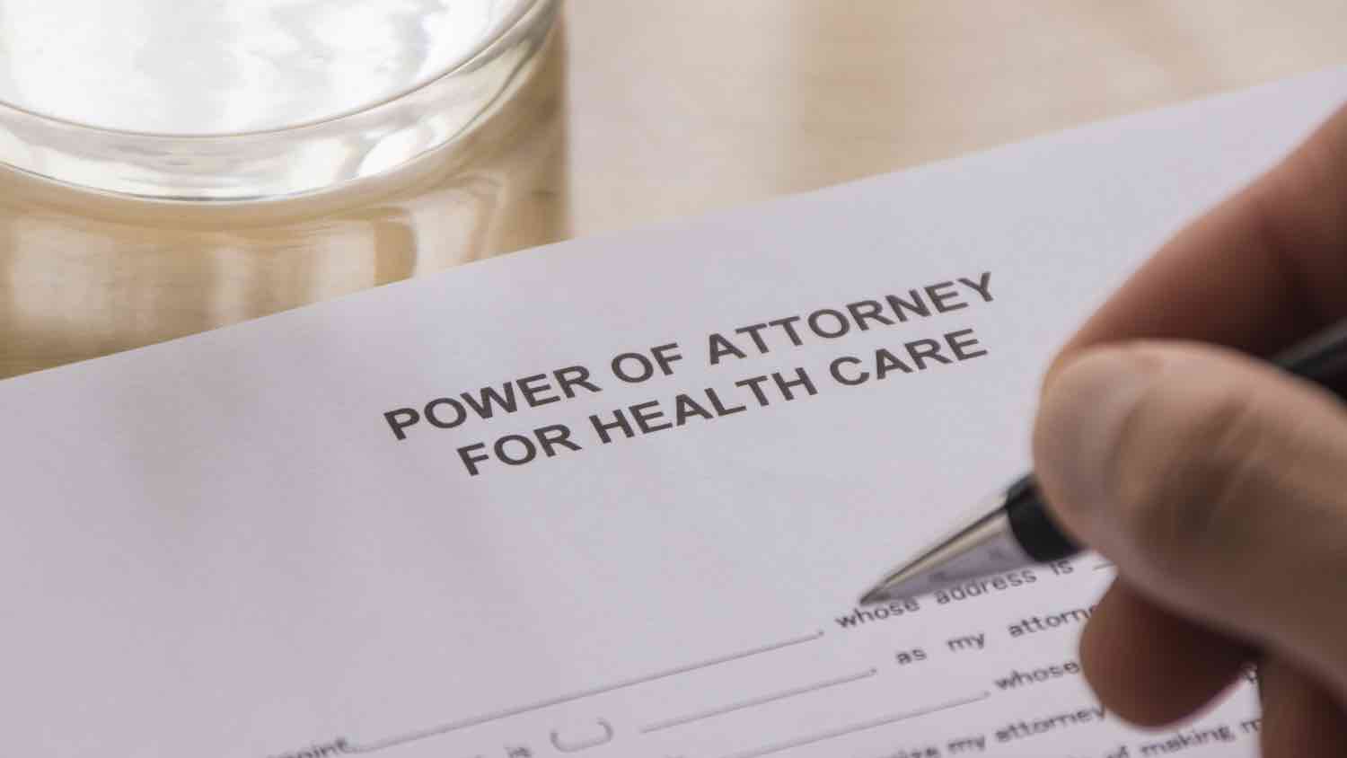 Medical power of attorney