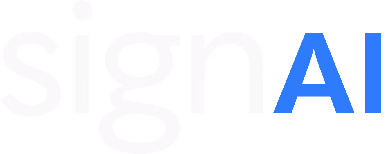 SignAI logo