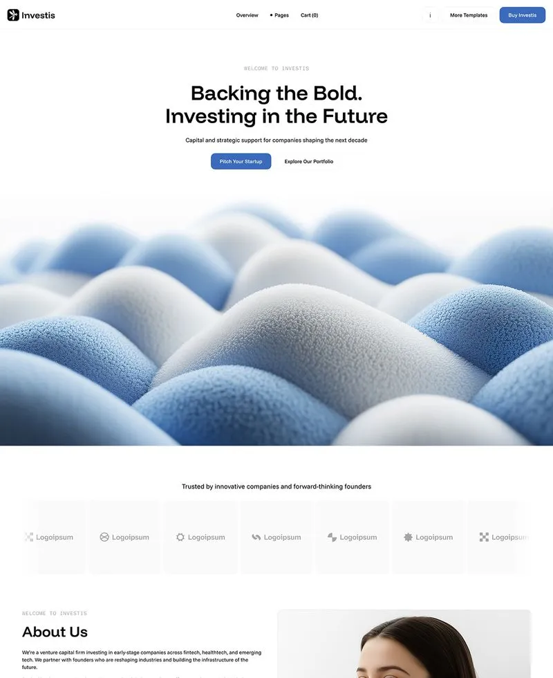 Investment Firm Template HomeV1