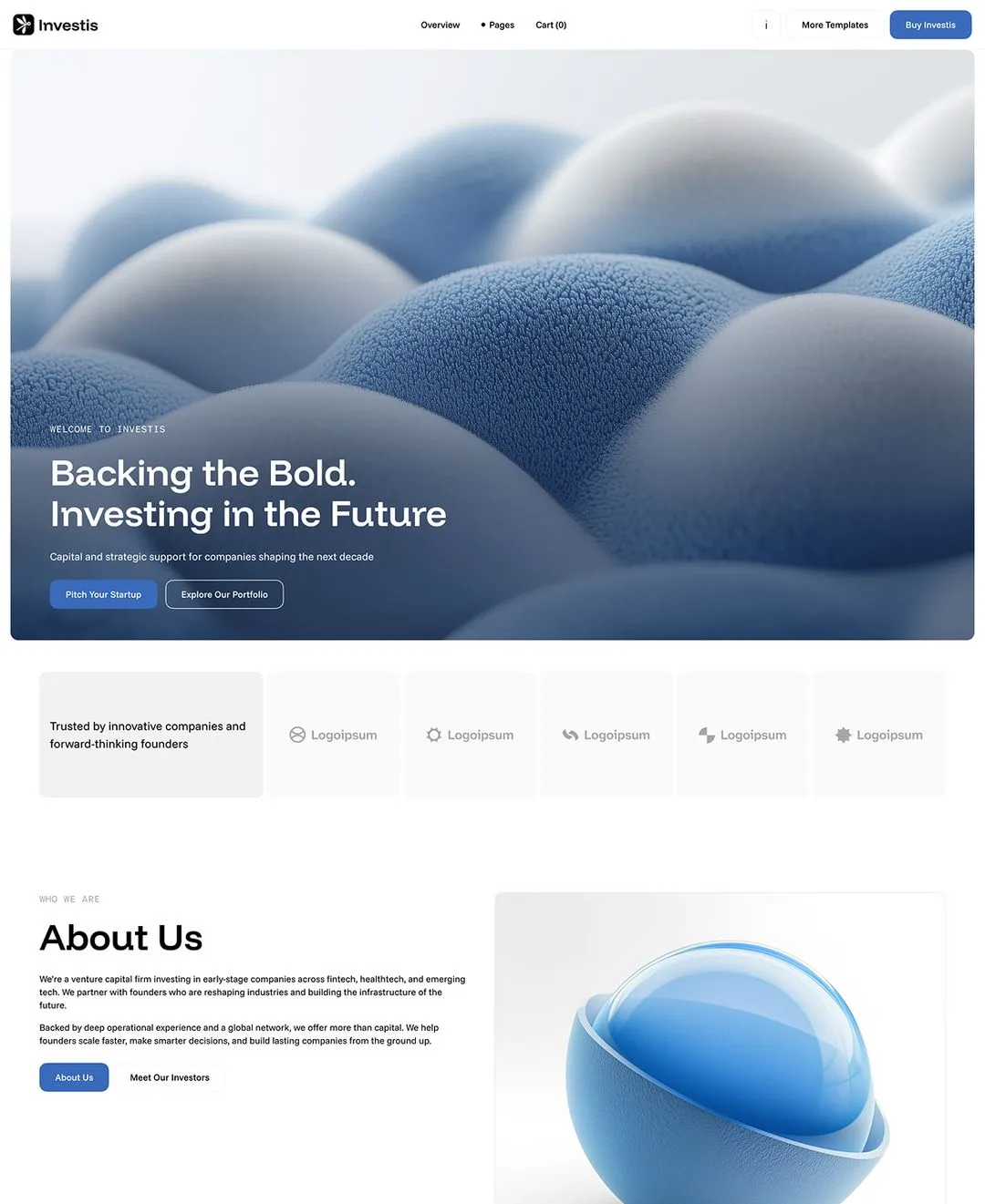 Investment Firm Template HomeV3