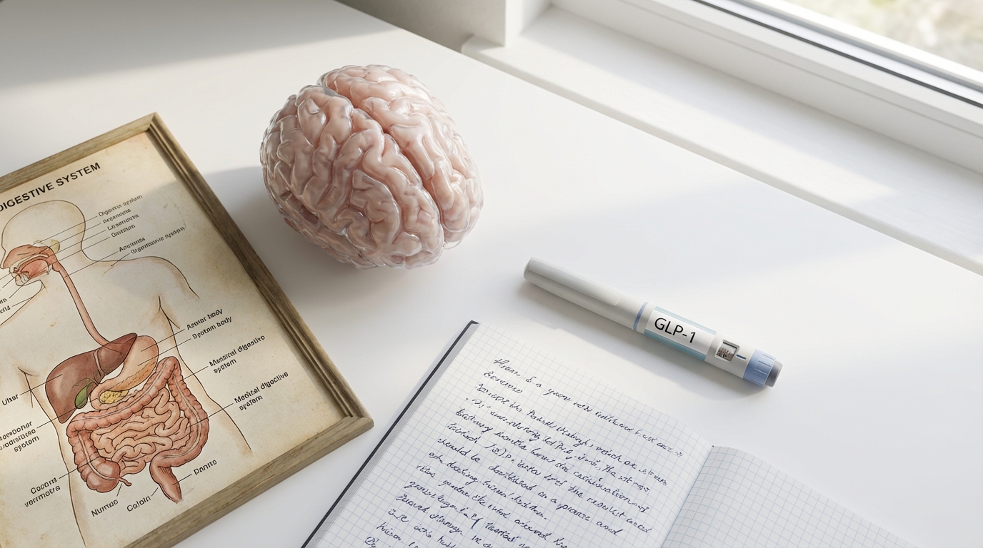 How GLP-1 receptor agonists work on brain and digestive system for weight loss