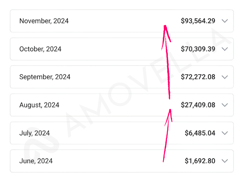 Amovella Client Results Screenshot 8
