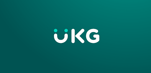White UKG logo on a teal gradient background.
