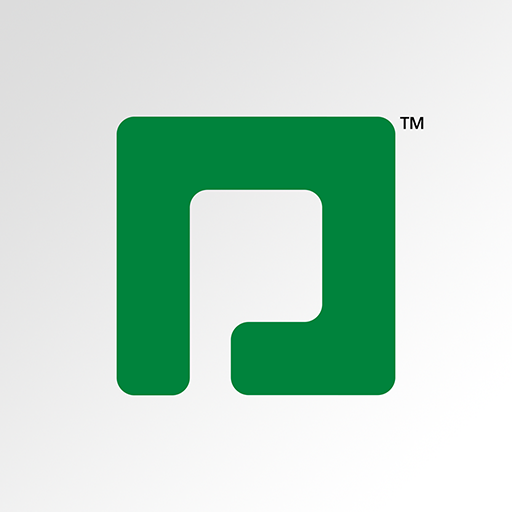 Green abstract geometric logo with rounded corners and a trademark symbol.
