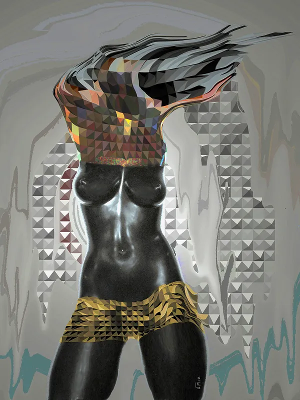 Torso Afrika feminin
