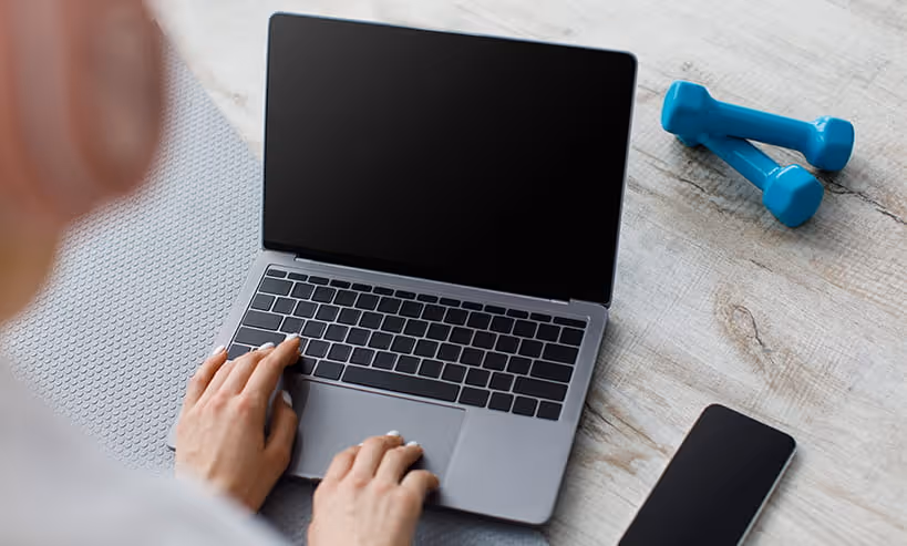 Kiné en visio pour un suivis rapide avec de nouveau client spécialisé dans le sport 