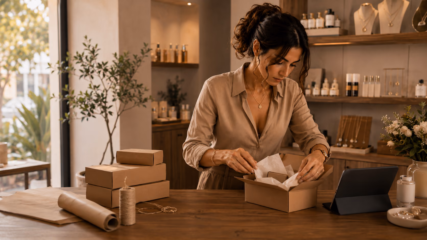 Boutique en ligne pour commerçant avec catalogue produits