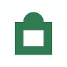 Simple green padlock icon with a white rectangular keyhole.