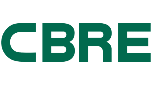 CBRE company logo in bold dark green letters.
