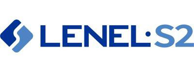 LenelS2 company logo with stylized S icon and blue text.