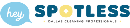 Hey Spotless logo - Dallas cleaning professionals