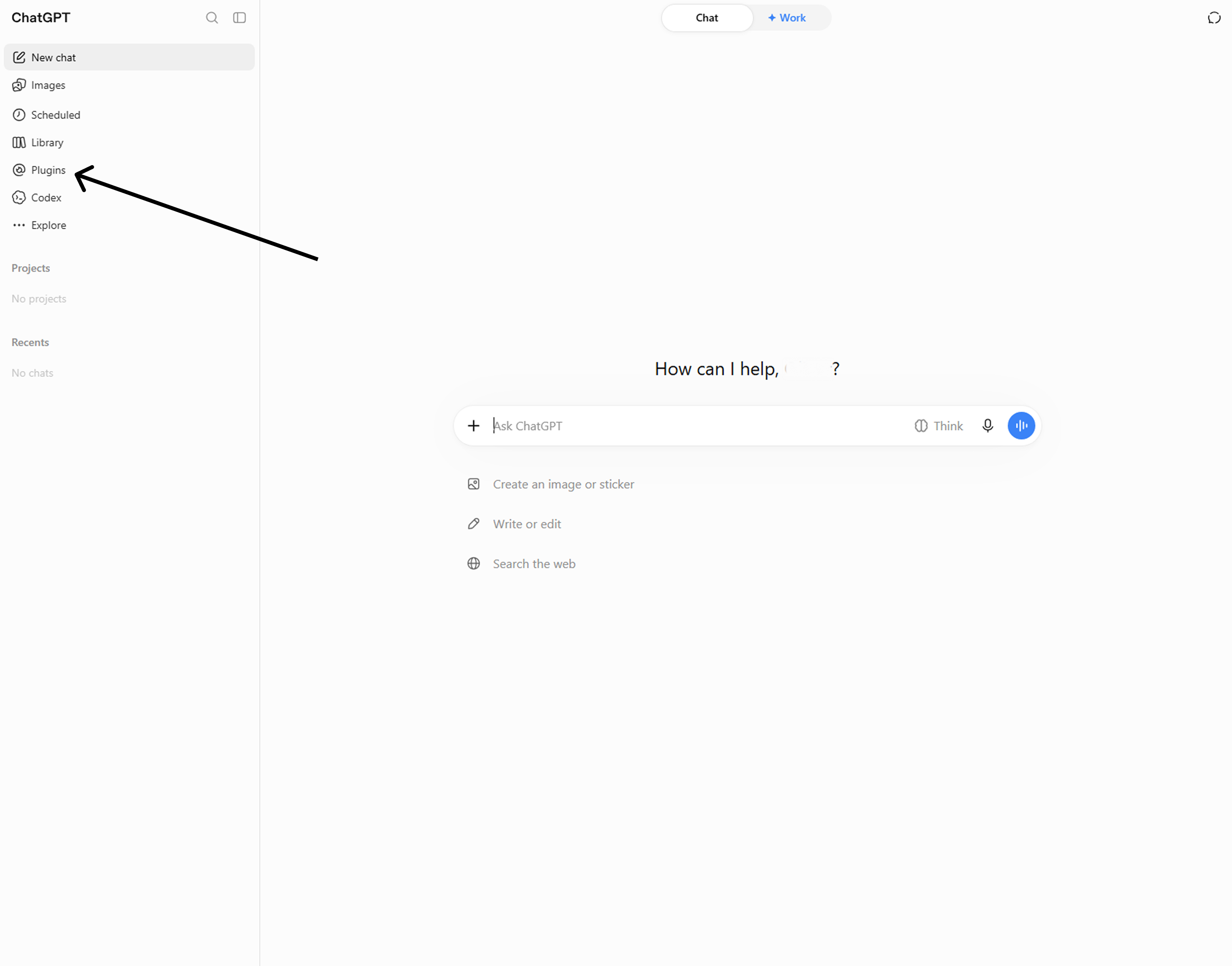 Plugins in the ChatGPT sidebar