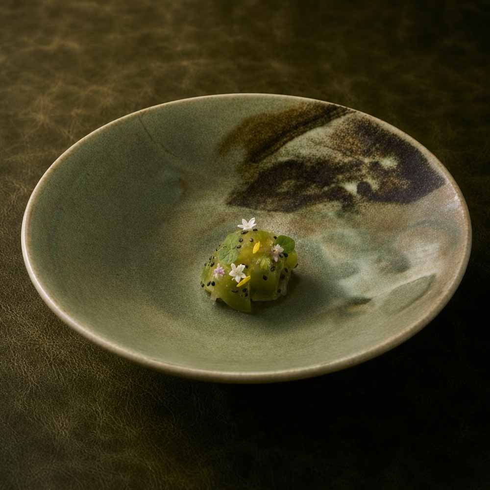 Seasonal tasting menu dish at NAREE Tampa