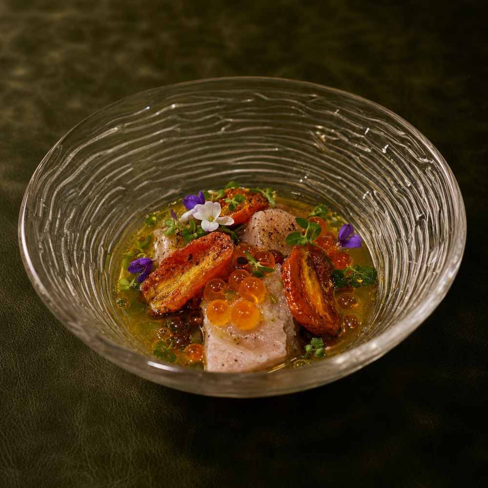 Artfully plated course at NAREE Tampa