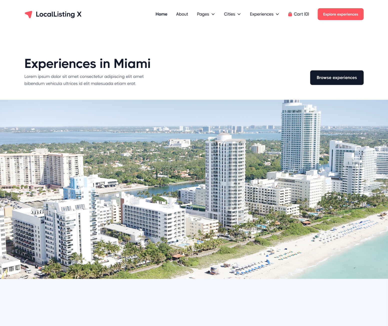 LocalListing X - Location Single Page - Webflow Template