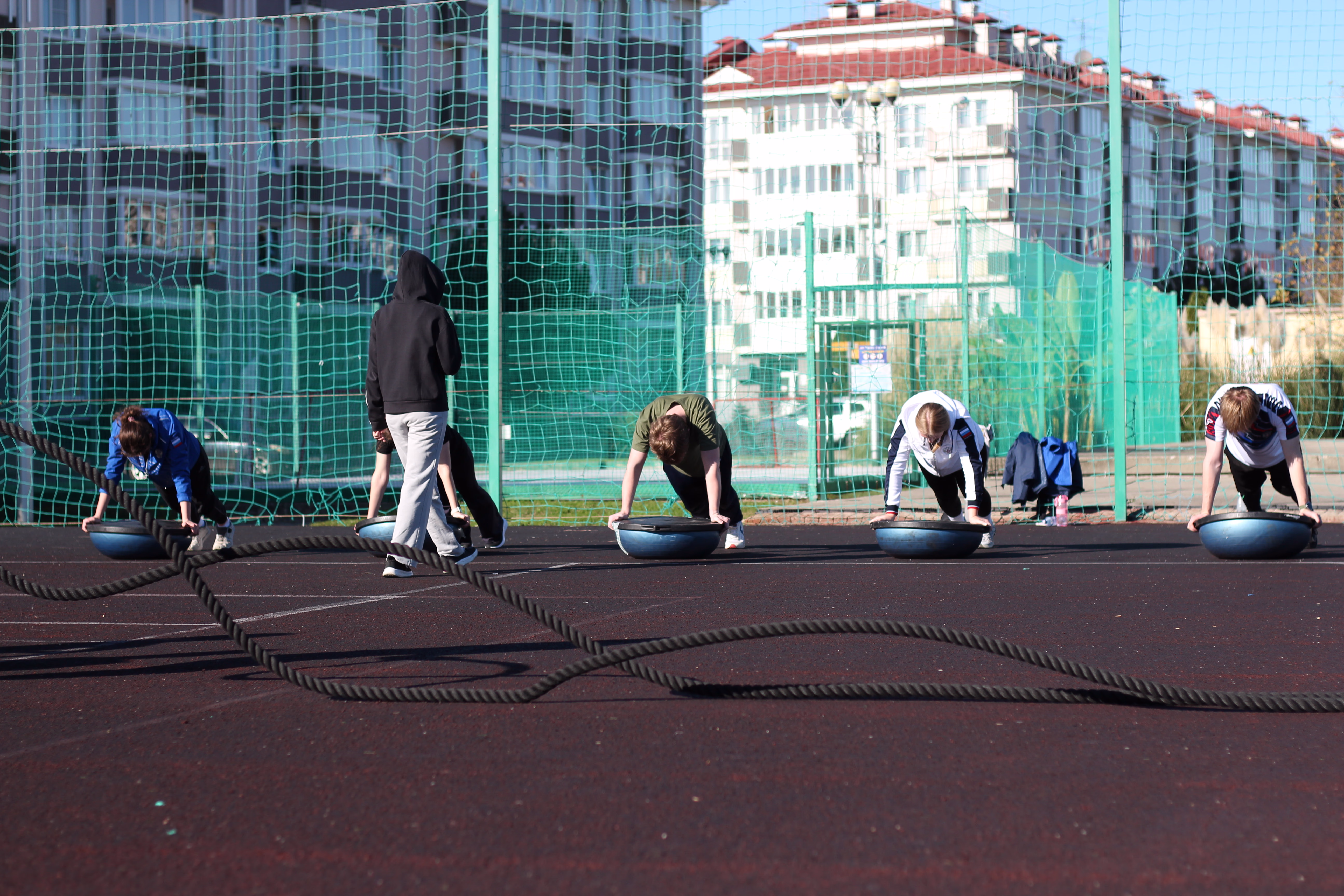 Тренировка выносливости для сборной команды по стрельбе