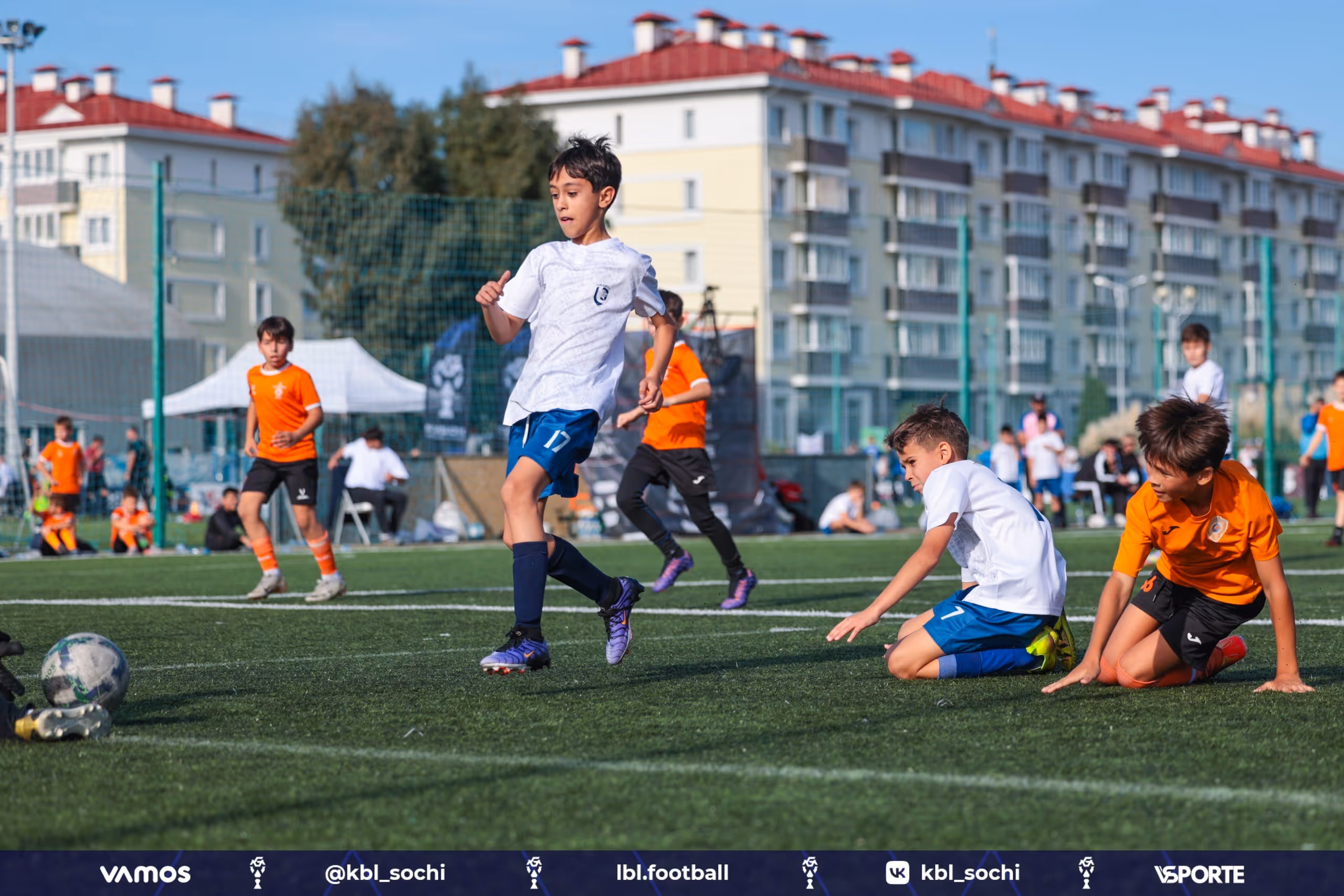 Детский футбольный лагерь на море