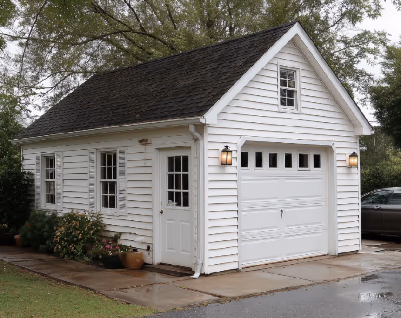 Detached home garage