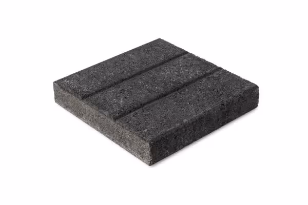 HB-Betonin Kakspuolilaatta Carbon Black urapuoli 300x300x55mm