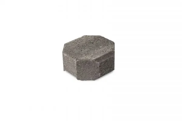 HB-Betonin betonisen muurikiven kansipääty Vallikivikansipääty Musta sileällä pinnalla 215 x 215 x 100 mm