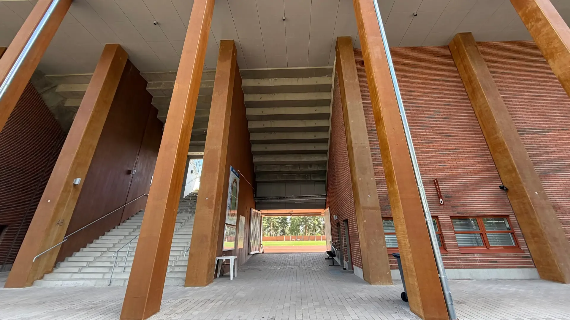 Harjun stadion sai uuden ilmeen kestävillä kiveyksillä