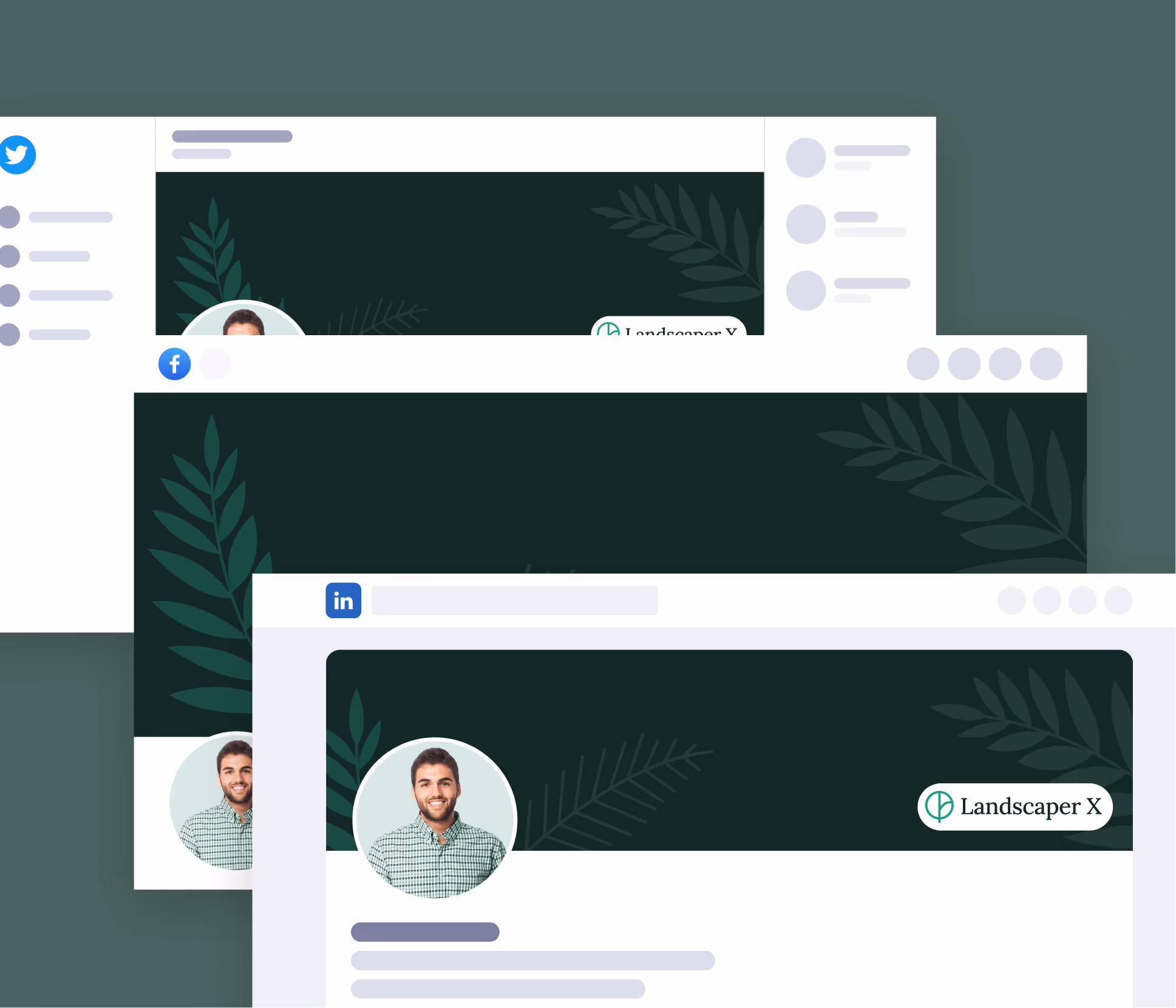 Landscaper X - Social Media Assets - Landscaper Webflow Template