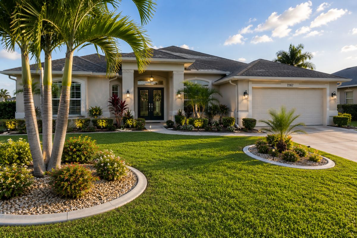 frontyard landscape