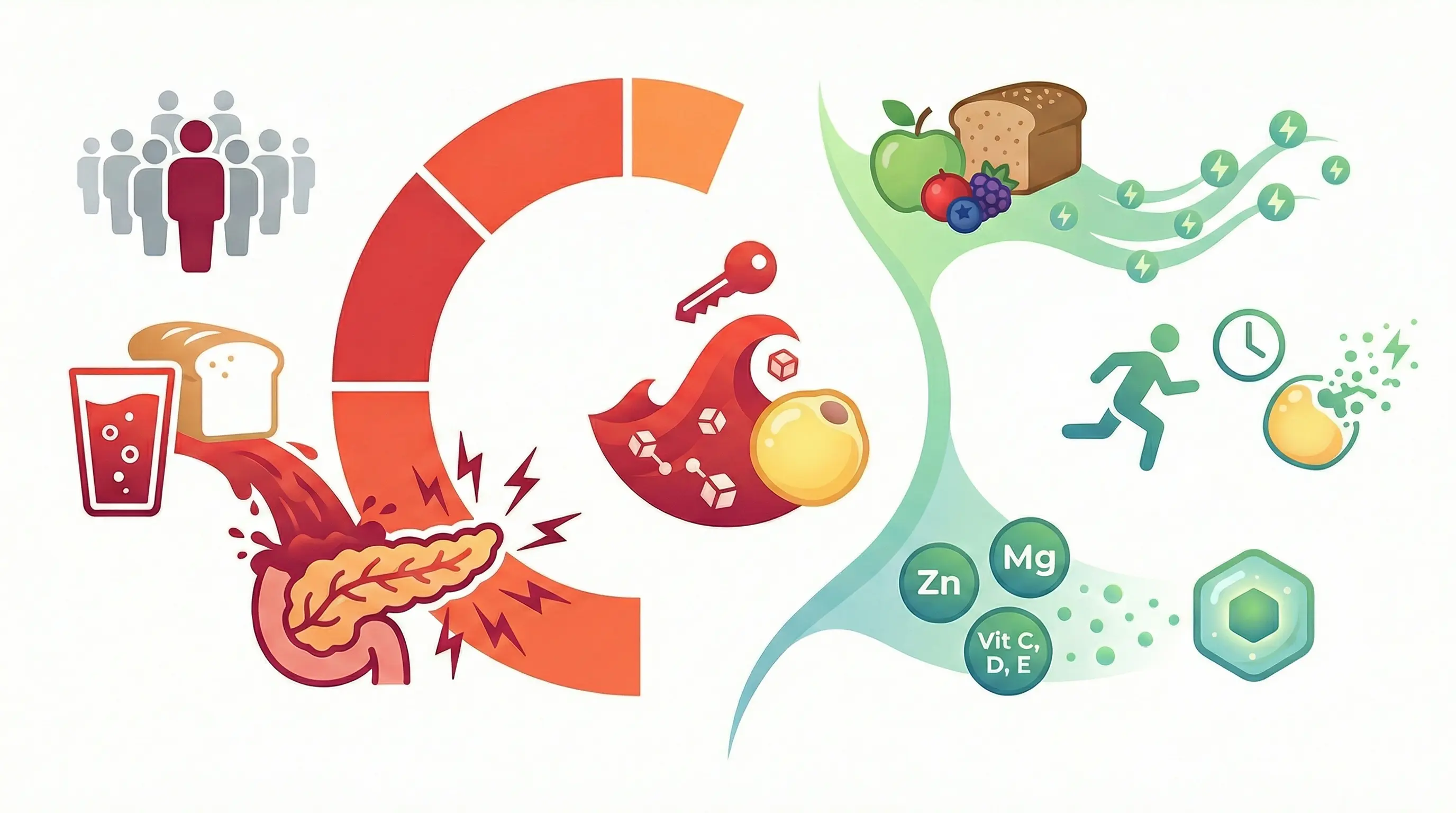 Infografik zur Insulinresistenz