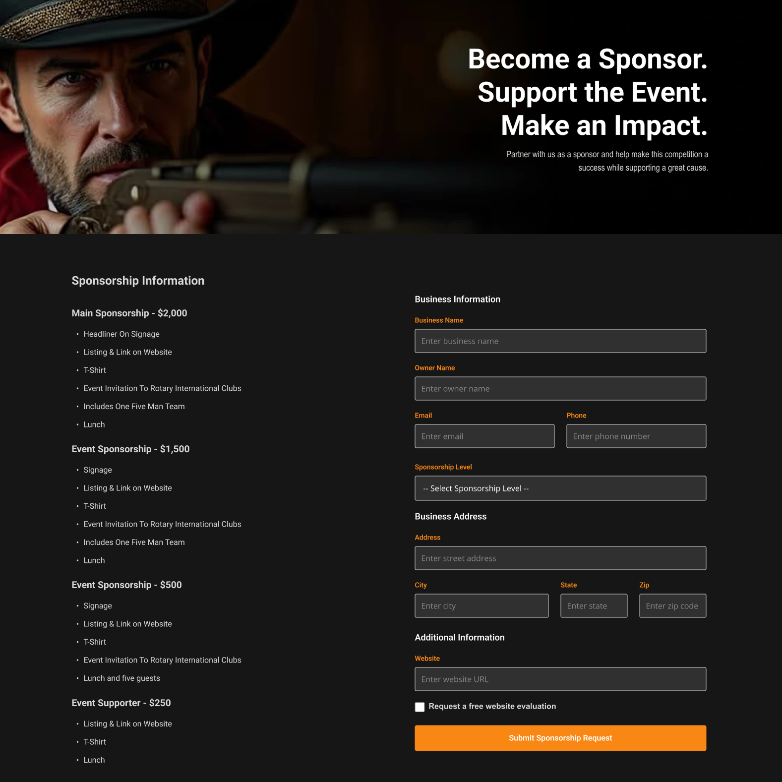 image of website on a laptop (for a web design agency)