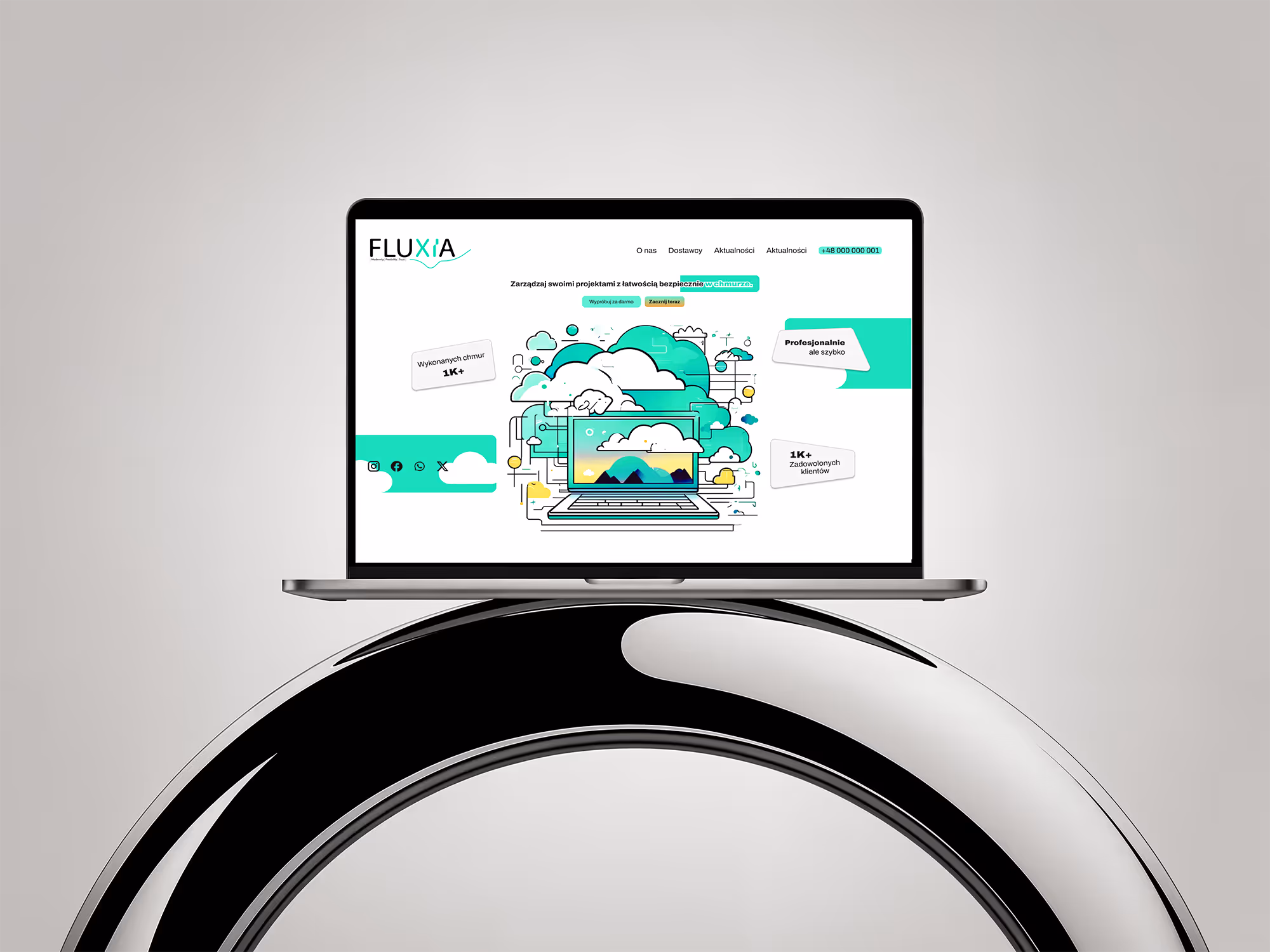 Mockup salonu beauty