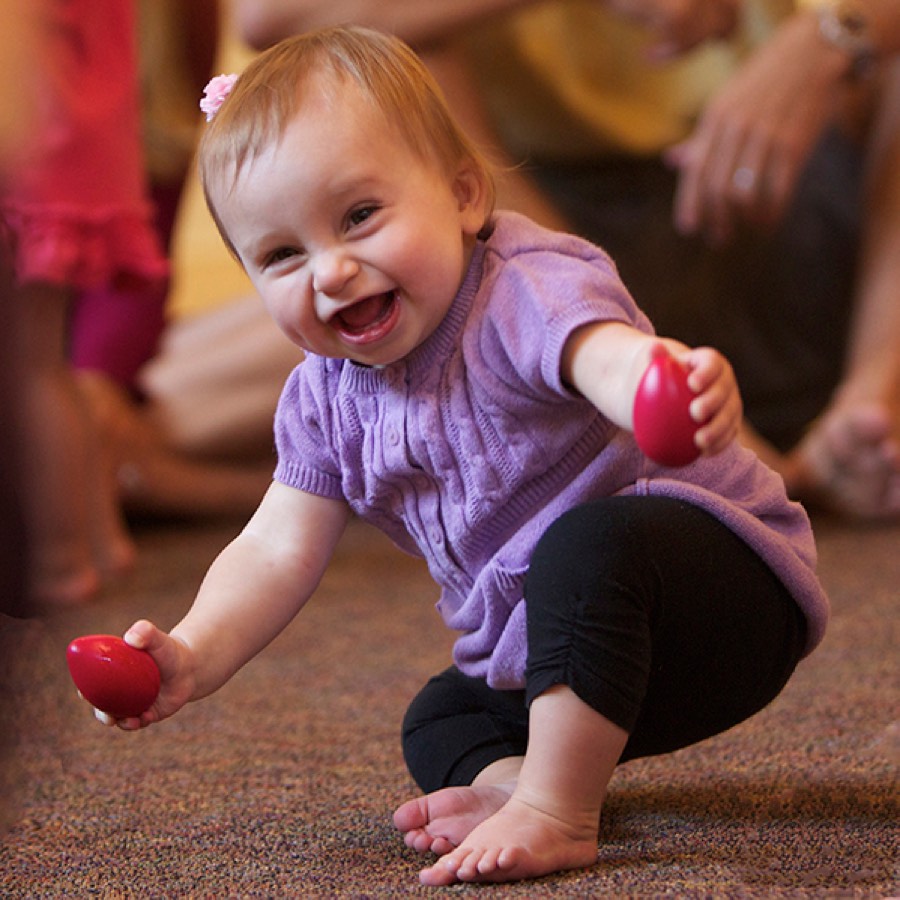 A babies class in session
