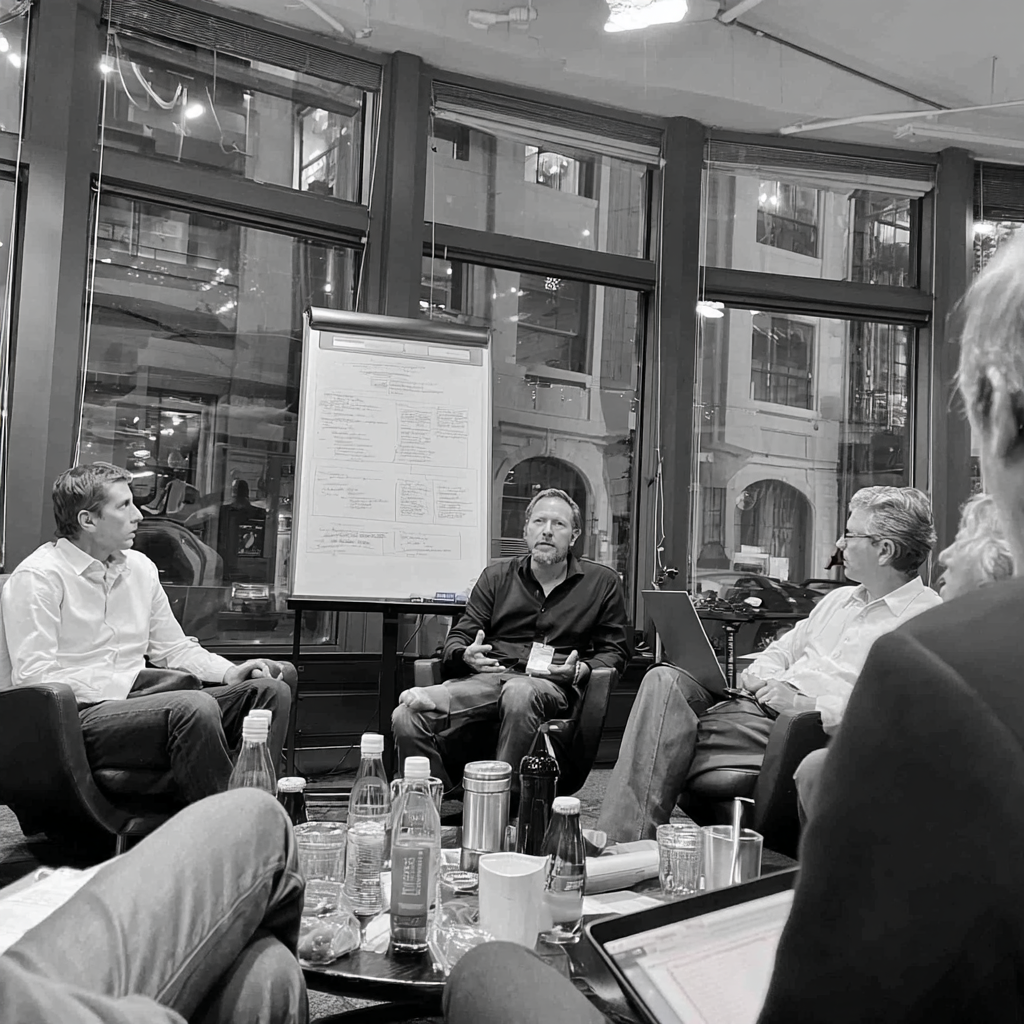 image of team discussion